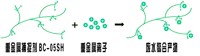 重金属捕捉剂作用机理